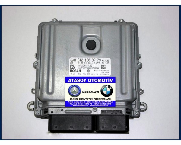 MERCEDES W219 CLS320CDI MOTOR BEYNİ 6421509779 6421507991 6421507578 6421506772 0281012782 0281013495 0281013705 0281014531 A6421509779 A6421507991 A6421507578 A6421506772 OM642M12